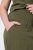 Ulla Popken 848131 Pizsama csipkével Olívazöld - Pizsama/Loungewear - 