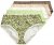 Ulla Popken 848810 Állatmintás alsók 5 db Taupe - Alsók - 