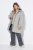 Ulla Popken 849552 Steppelt kabát Szürke - Kabátok - Női plus size kabátok