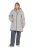 Ulla Popken 849552 Steppelt kabát Szürke - Kabátok - Női plus size kabátok