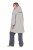 Ulla Popken 849552 Steppelt kabát Szürke - Kabátok - Női plus size kabátok