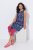 Ulla Popken 849887 Ujjatlan jersey ruha Sötétkék - Jersey ruhák - 