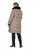 Ulla Popken 850041 Steppelt kabát Taupe - Kabátok - Női plus size kabátok