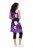 Ulla Popken 850175 Ujjatlan jersey ruha zsebekkel Lila - Jersey ruhák - 