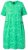 Ulla Popken 850204 Rövid ujjú jersey ruha V-nyakkal Zöld - Jersey ruhák - 