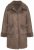 Ulla Popken 850251 Teddy kabát Világosbarna - Kabátok - Női plus size kabátok