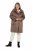 Ulla Popken 850251 Teddy kabát Világosbarna - Kabátok - Női plus size kabátok