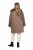 Ulla Popken 850251 Teddy kabát Világosbarna - Kabátok - Női plus size kabátok