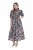 Ulla Popken 850298 Virágos ingruha Sötétkék - Maxi ruhák - Női plus size maxiruhák