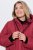 Ulla Popken 850794 Funkcionális kabát Piros - Kabátok - Női plus size kabátok