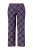 Ulla Popken 850864 Kockás 3 részes pizsamaszett Lila - Pizsama/Loungewear - 