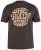 JP1880 851001 Rolling Stones Retro Logo Póló Mogyoróbarna TALL - TALL pólók - TALL Pólók