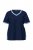 Ulla Popken 851245 Csíkos pizsama Sötétkék - Pizsama/Loungewear - 