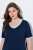 Ulla Popken 851245 Csíkos pizsama Sötétkék - Pizsama/Loungewear - 