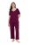 Ulla Popken 851245 Pizsama Bogyópiros - Pizsama/Loungewear - 