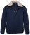 Men+ 369 Dzseki bellyfit teddy gallérral Sötétkék - Kabátok - Nagyméretű Kabátok - 2XL-8XL