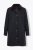 Ulla Popken 851765 Kordbársony kabát Sötétkék - Kabátok - Női plus size kabátok
