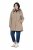 Ulla Popken 851789 Funkcionális kabát Barna - Kabátok - Női plus size kabátok