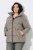Ulla Popken 851822 Steppelt kabát Törtfehér - Kabátok - Női plus size kabátok