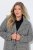 Ulla Popken 851826 Gyapjúkabát Törtfehér - Kabátok - Női plus size kabátok