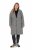 Ulla Popken 851826 Gyapjúkabát Törtfehér - Kabátok - Női plus size kabátok