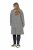 Ulla Popken 851826 Gyapjúkabát Törtfehér - Kabátok - Női plus size kabátok