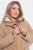 Ulla Popken 852028 Parka Bézs - Kabátok - Női plus size kabátok