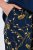 Ulla Popken 852577 Mintás pizsama Sötétkék - Pizsama/Loungewear - 