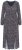 Ulla Popken 852606 Mintás maxiruha Fekete - Maxi ruhák - Női plus size maxiruhák