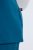 Ulla Popken 852710 Hosszú ujjú otthoni pulóver Petrol - Pizsama/Loungewear - 