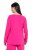 Ulla Popken 852747 Hosszú ujjú pizsamafelső Rózsaszín - Pizsama/Loungewear - 