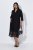 Ulla Popken 852937 Jersey ruha Fekete - Jersey ruhák - 