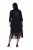 Ulla Popken 852937 Jersey ruha Fekete - Jersey ruhák - 
