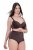 Ulla Popken 853062 Női boxeralsók Barna - Alsók - 