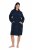 Ulla Popken 853353 Otthoni ruha kapucnival Sötétkék - Pizsama/Loungewear - 
