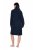 Ulla Popken 853353 Otthoni ruha kapucnival Sötétkék - Pizsama/Loungewear - 