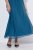 Ulla Popken 854031 Ujjatlan maxiruha Petrol - Maxi ruhák - Női plus size maxiruhák