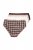 Ulla Popken 854114 Kockás alsók 5 db Taupe - Alsók - 