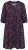 Ulla Popken 855270 Mintás jersey ruha V-nyakkal Antracit - Jersey ruhák - 