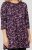 Scandinavian Caramel Flower Petals Tunic Purple - Pólók - 