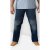 D555 Ambrose Tapered Fit Stretch Jeans Dark Blue TALL SIZES - FÉRFIRUHÁZAT MT-6XLT - TALL-méretek