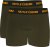 Motley Denim Amsterdam Boxershorts Dark Khaki 2-pack - Alsónemű & strandruhák - Nagyméretű Alsónemű 2XL-8XL