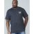 D555 Chalmer Couture Space Dye T-shirt Black - Pólók - Nagyméretű pólók - 2XL-14XL