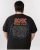 D555 Hugh Official ACDC Highway To Hell Póló Nyomattal Fekete - Pólók - Nagyméretű pólók - 2XL-14XL