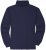 Adamo Fabio Comfort fit Turtleneck Long sleeve T-shirt Navy - Pólók - Nagyméretű pólók - 2XL-14XL