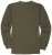 Adamo Floyd Comfort fit Long sleeve T-shirt Khaki - Pólók - Nagyméretű pólók - 2XL-14XL