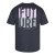 North Latitude T-Shirt With Back Print Fekete - TALL pólók - TALL Pólók
