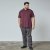 North Latitude Superflex Polo Aubergine - TALL pólóingek - TALL galléros pólók