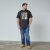 North Latitude Adventure 98 Graphic Tee Fekete TALL - TALL pólók - TALL Pólók