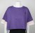 Nora Mikken AGNES Crop Top Purple - Pólók - 